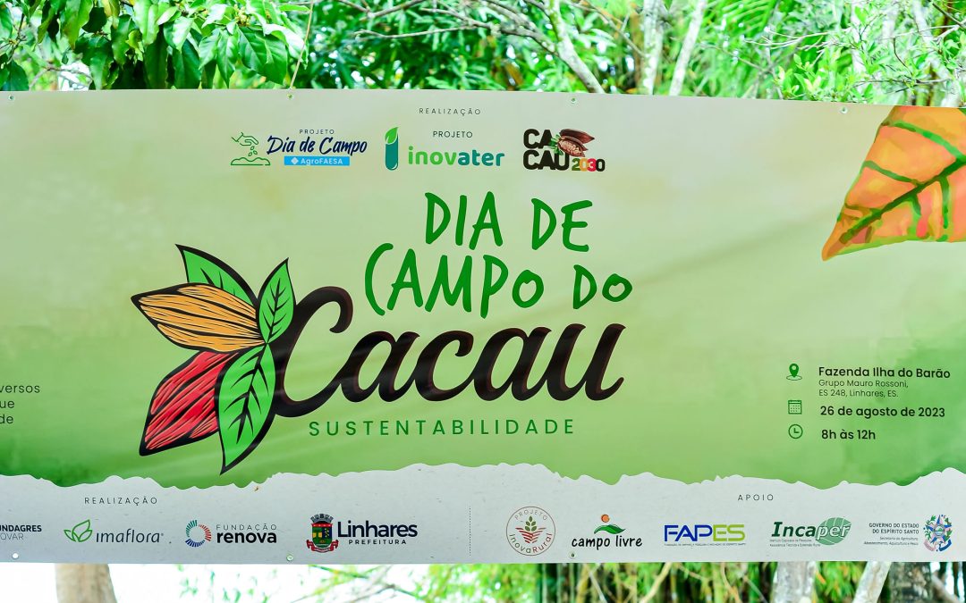 Manual de implementação lançado por Imaflora e CocoaAction Brasil possibilita melhorias na produção de cacau